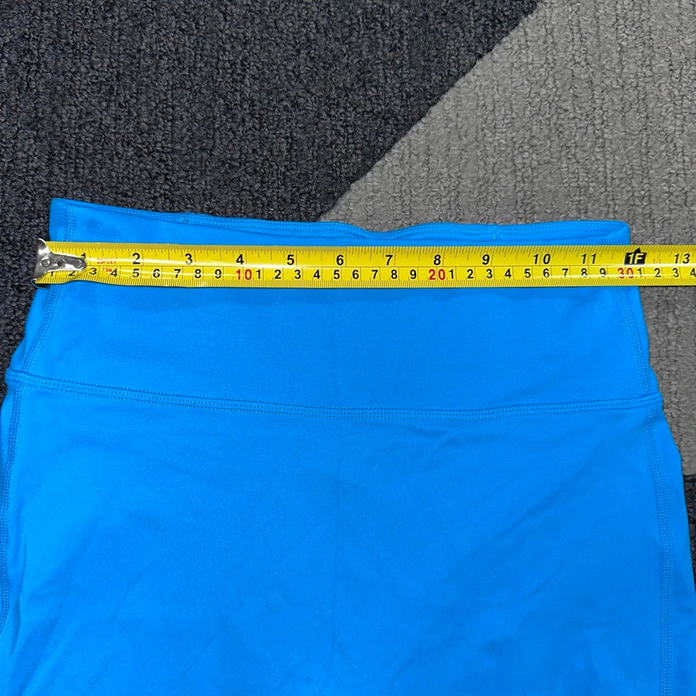 Women's Fabletics Motion365 Blue Yellow Active Leggings S? Measurements in Photo - Picture 4 of 13